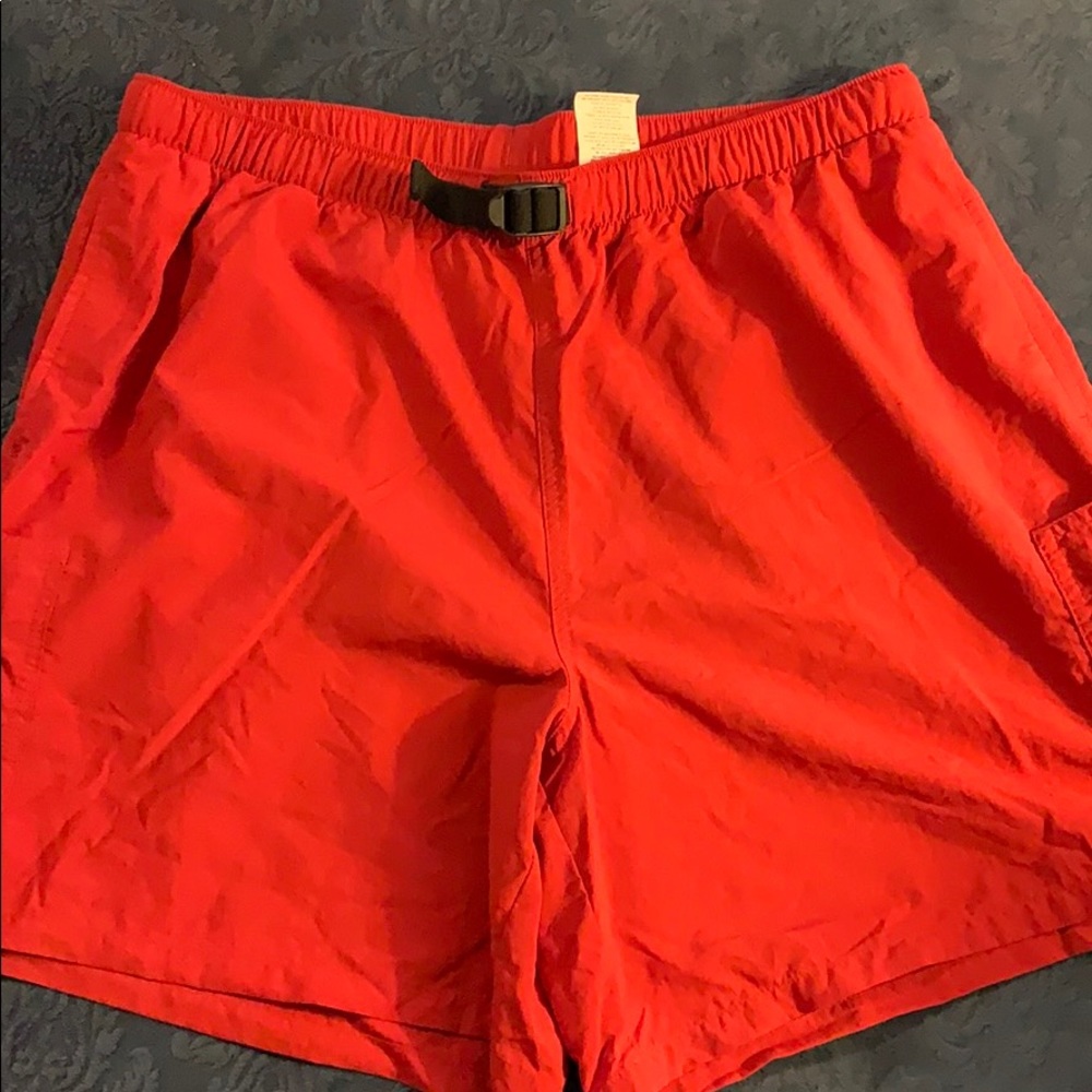 Columbia Women’s Red Athletic Shorts with Pockets